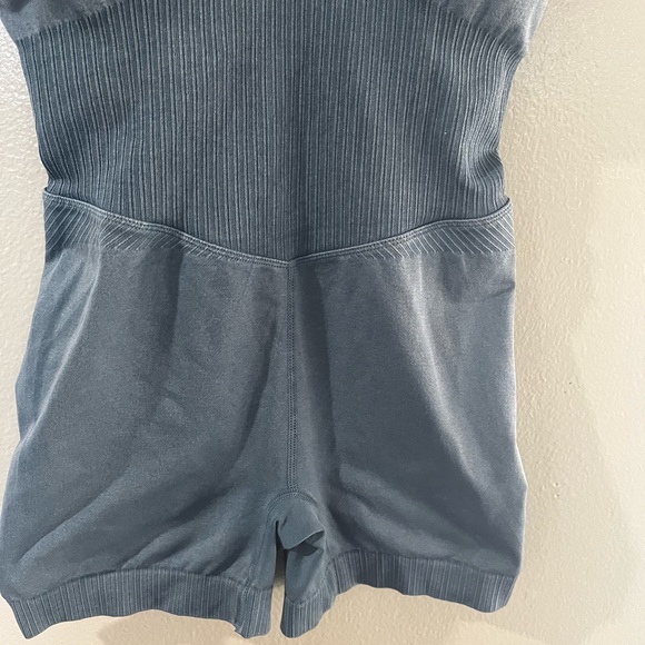 Women’s seamless Shorts Bodysuit       size S. Color   blue - Picture 7 of 8